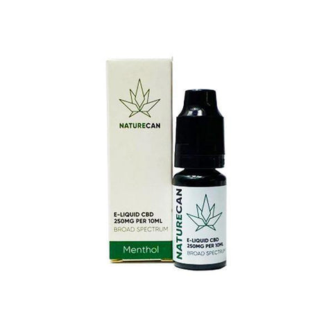 Naturecan 250mg CBD E-Liquid 10ml (80VG/20PG) - Associated CBD