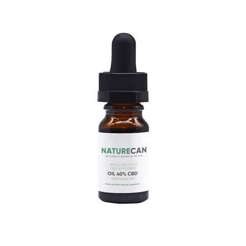 Naturecan 40% 4000mg CBD Broad Spectrum MCT Oil 10ml - Associated CBD
