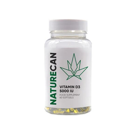 Naturecan Vitamin D3 IU 60 Capsules - Associated CBD