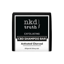 Load image into Gallery viewer, NKD 50mg CBD Activated Charcoal Shampoo Bar 100g (BUY 1 GET 1 FREE) - Associated CBD
