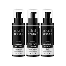 Load image into Gallery viewer, NKD 50mg CBD Face Lotion - 100ml (BUY 1 GET 1 FREE)
