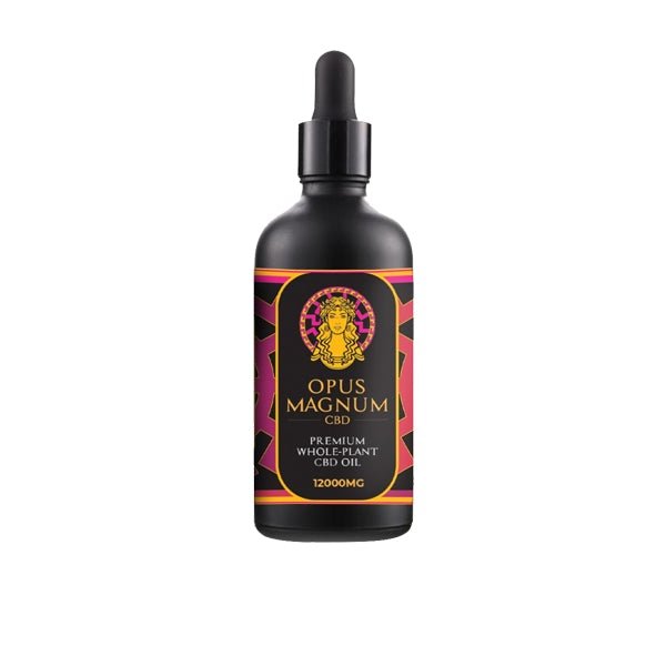 Opus Magnum High Potent 12000mg CBD Oil 50ml (BUY 1 GET 1 FREE) - Associated CBD