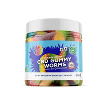 Load image into Gallery viewer, Orange County 400mg CBD Gummy Worms - Small Pack - Associated CBD

