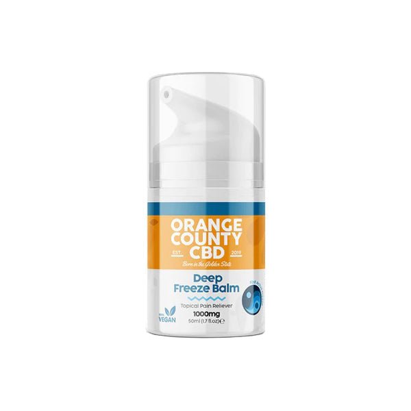 Orange County CBD 1000mg Deep Freeze Muscle Balm 50ml - Associated CBD