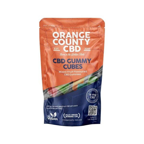 Orange County CBD 200mg Gummy Cubes - Grab Bag - Associated CBD