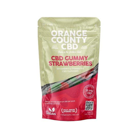 Orange County CBD 200mg Gummy Strawberries - Grab Bag - Associated CBD