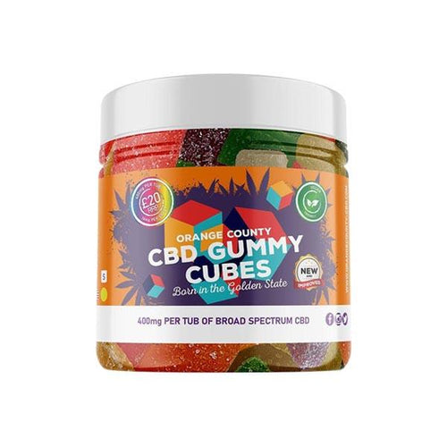 Orange County CBD 400mg Gummies - Small Pack - Associated CBD