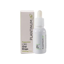 Load image into Gallery viewer, Plantinum CBD 2000mg CBD Peppermint Oral Drops - 30ml
