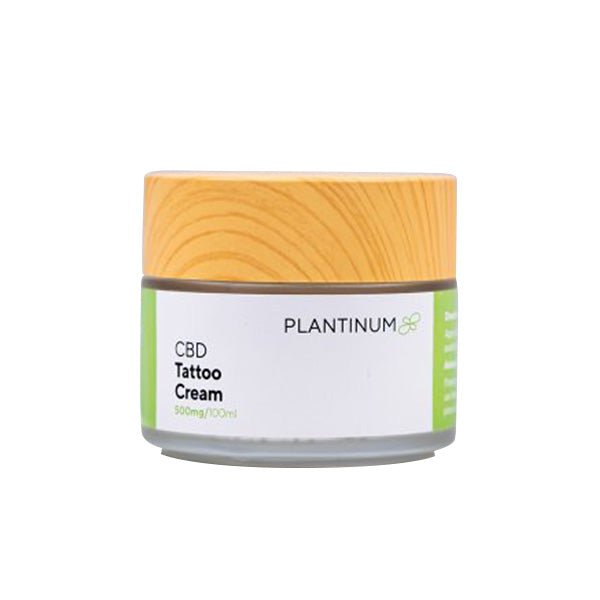 Plantinum CBD 500mg CBD Tattoo Cream - 100ml - Associated CBD