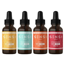 Load image into Gallery viewer, Sensi 500mg CBD Broad-Spectrum Tincture Oil 30ml (2pack)
