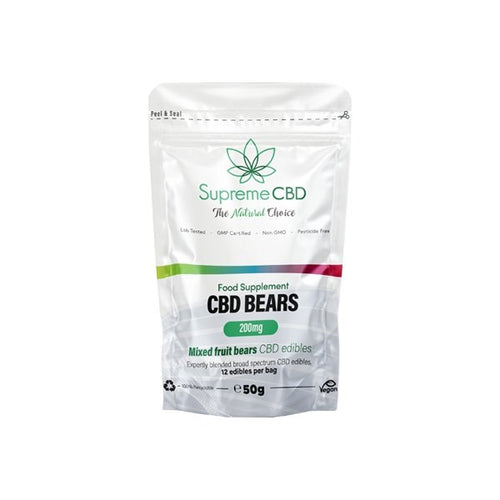 Supreme CBD 200mg CBD Gummies Grab Bag - 50g - Associated CBD