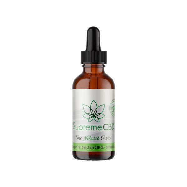 Supreme CBD 3000mg Full Spectrum CBD Tincture Oil - 30ml - Associated CBD