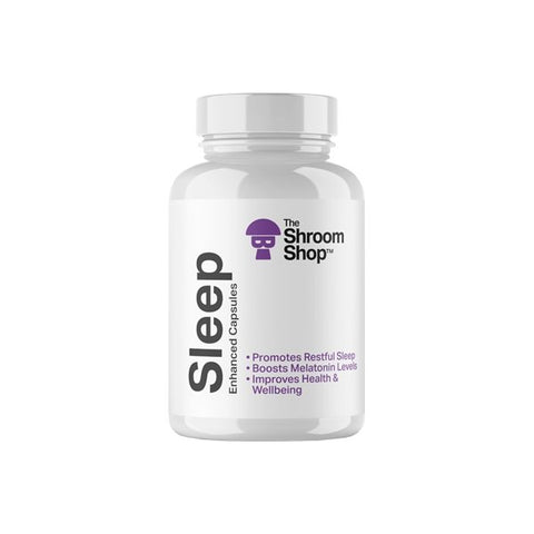 The Shroom Shop Enhanced Sleep 67500mg Capsules - 90 Caps - Associated CBD