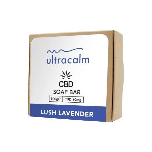 Ultracalm 20mg CBD Luxury Essential Oil CBD Soap bar 100g - Associated CBD