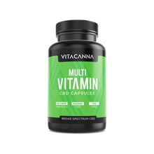 Load image into Gallery viewer, Vitacanna 500mg Broad Spectrum CBD Vegan Capsules - 50 Caps - Associated CBD
