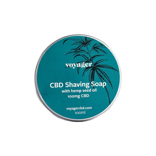 Voyager 100mg CBD Shaving Soap - 100ml - Associated CBD