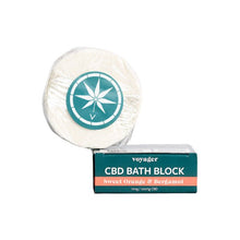 Load image into Gallery viewer, Voyager 100mg CBD Sweet Orange &amp; Bergamot Bath Block - 100g - Associated CBD
