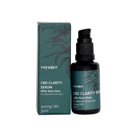 Voyager 300mg CBD Clarity Aloe Vera Serum - 30ml - Associated CBD