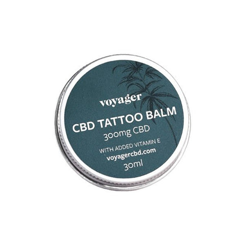 Voyager 300mg CBD Tattoo Balm - 30ml - Associated CBD