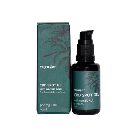 Voyager 500mg CBD Clarity Azeliaic Acid Spot Gel - 100ml - Associated CBD