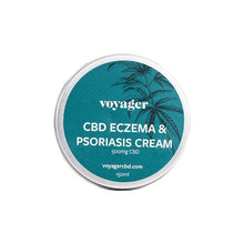 Load image into Gallery viewer, Voyager 500mg CBD Eczema &amp; Psoriasis Cream - 150ml - Associated CBD

