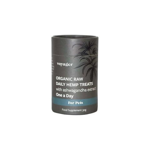 Voyager Organic Raw Daily Hemp Treats - 30g - Associated CBD
