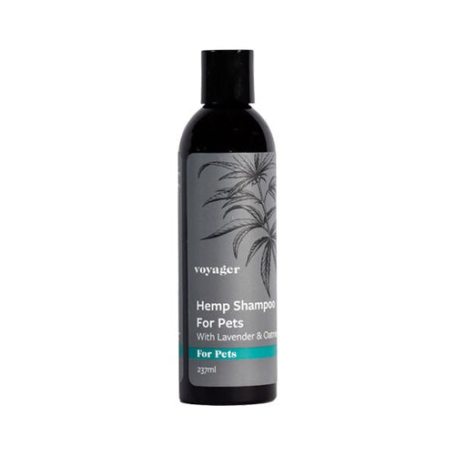 Voyager Pets Lavender & Oatmeal Hemp Shampoo - 273ml - Associated CBD