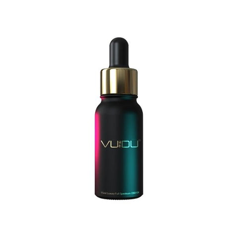 VUDU 10% Luxury Full Spectrum 1500mg CBD Oil - 15ml - Associated CBD