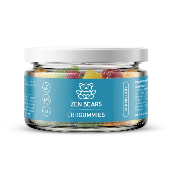 ZenBears 600mg CBD Gummies - 150g - Associated CBD